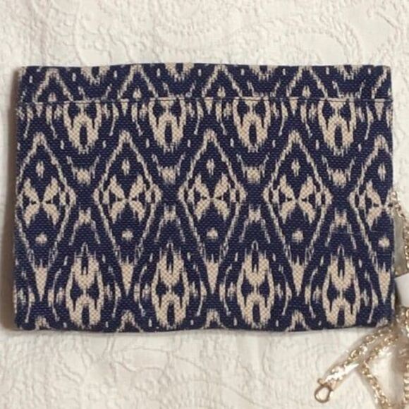 NWOT! JustFab Aaron Clutch Crossbody Purse Embellished Embroidered Design - Picture 3 of 10